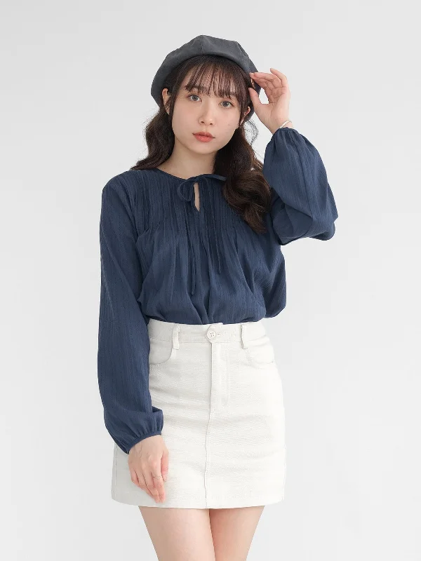 Fenra Cotton Twill Mini Skirt*