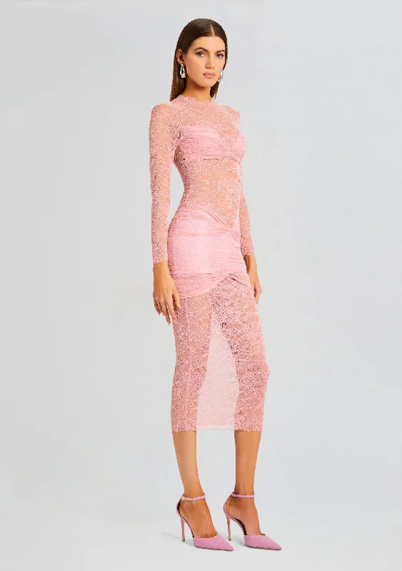 Ellie Lace Midi Dress