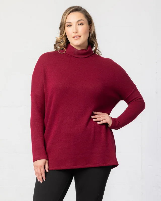 Paris Turtleneck Tunic Sweater