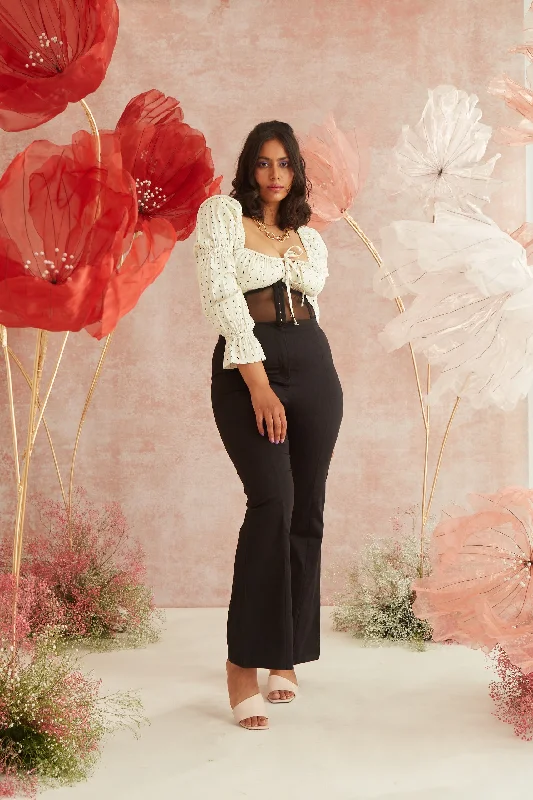 Percy High-Waist Corset Pants