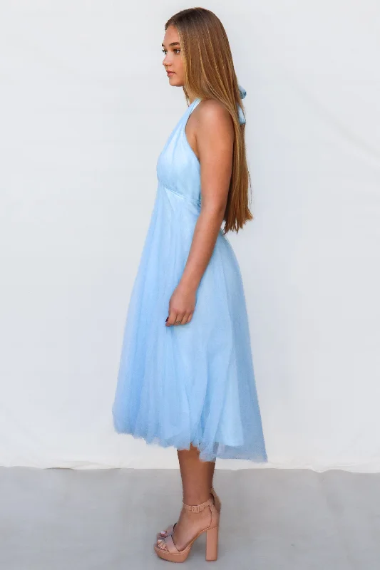 Rapunzel Tulle Dress - Baby Blue