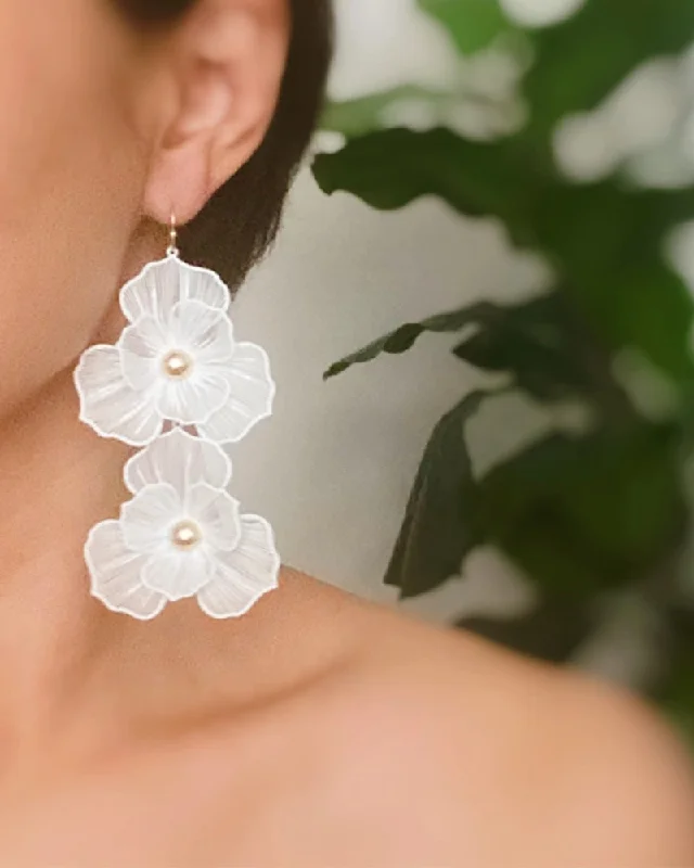 Royal Garden Double Bloom Earrings