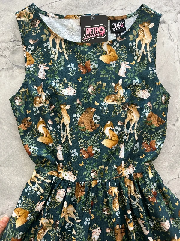 5326 Animals Midi Dress