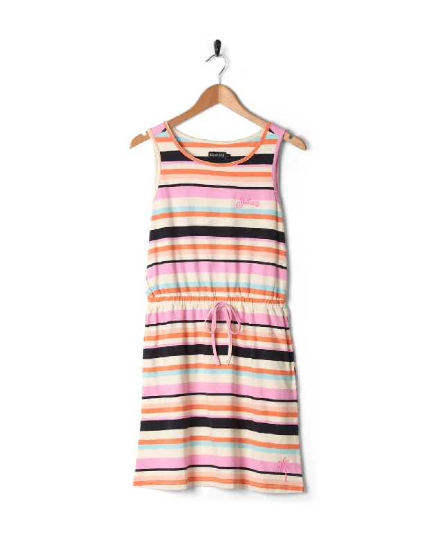 Juno Bauhaus - Womens Stripe Dress - Multi