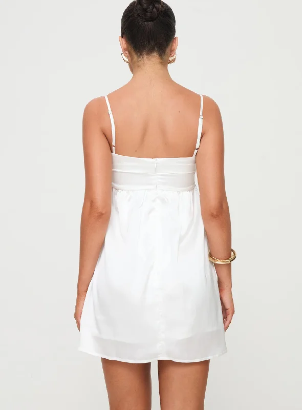 Ortega Mini Dress White