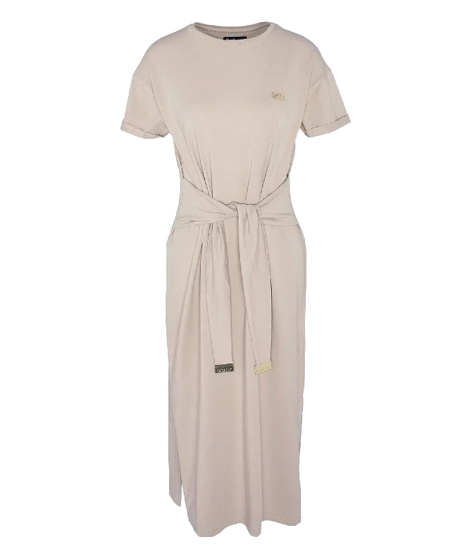 Whitson Midi Dress - Beige