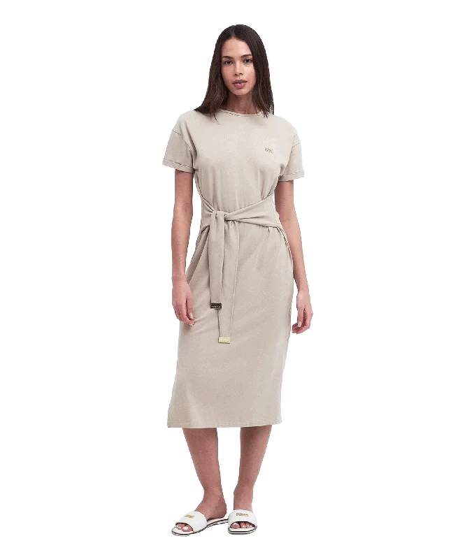 Whitson Midi Dress - Beige