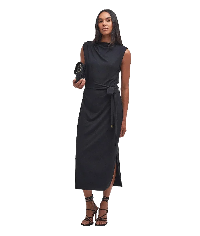 Courtney Midi Dress - Black