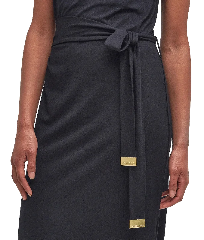 Courtney Midi Dress - Black